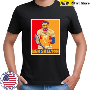 Ben Selton tennis player celebration graphic shirt