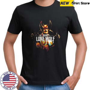 Bendy lone wolf cartoon shirt