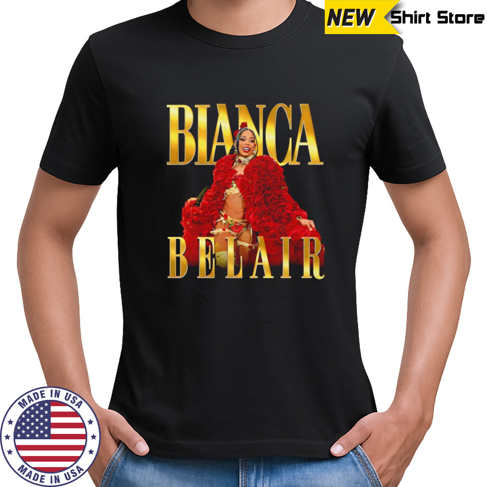 Bianca Belair rose coat shirt