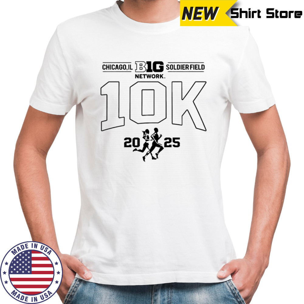 Big Ten Network 10k Chicago Soldier Field 2025 shirt