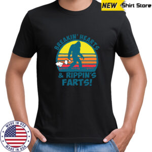 Bigfoot Breakin’ Hearts & Rippin’ Farts T-shirt