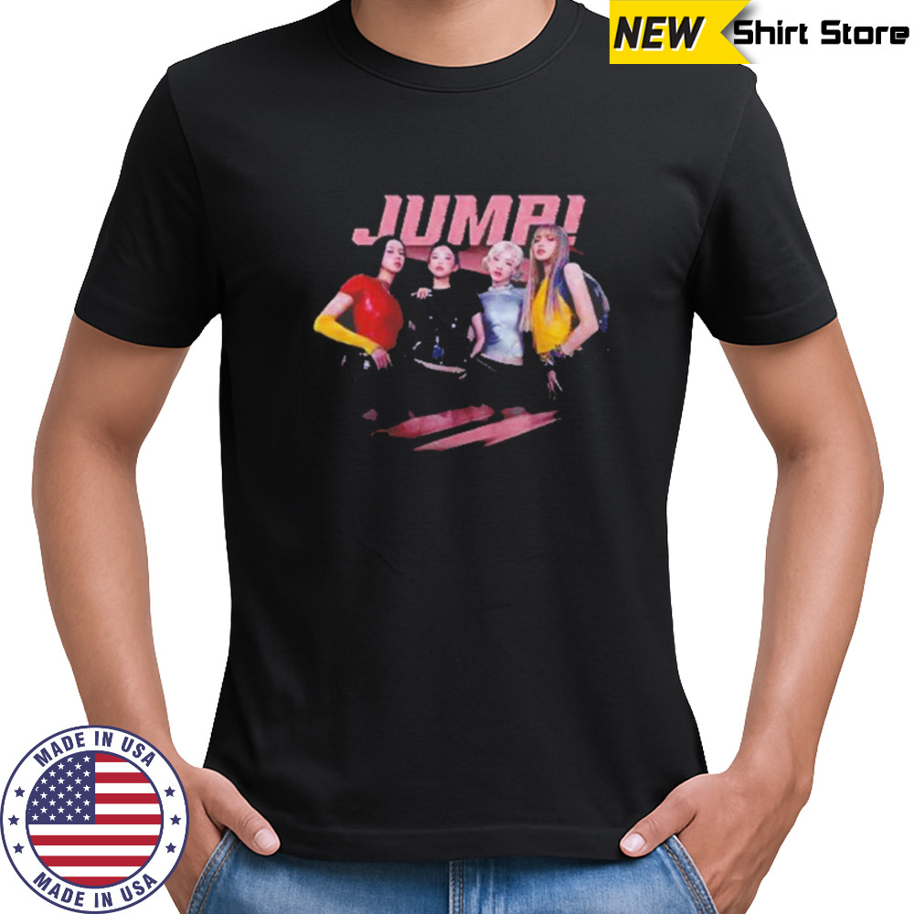 Blackpink jump photo shirt