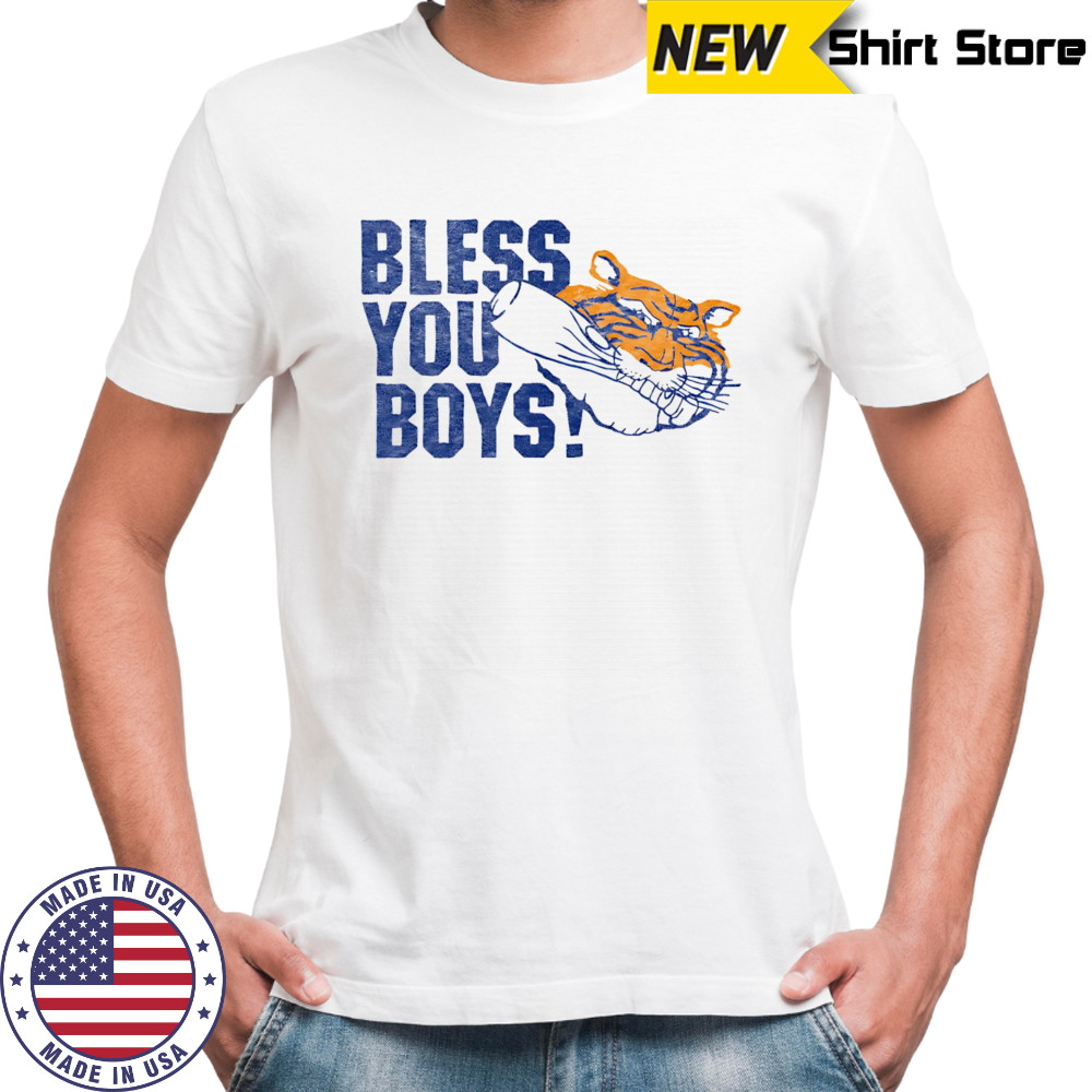 Bless you boys Detroit Tigers shirt