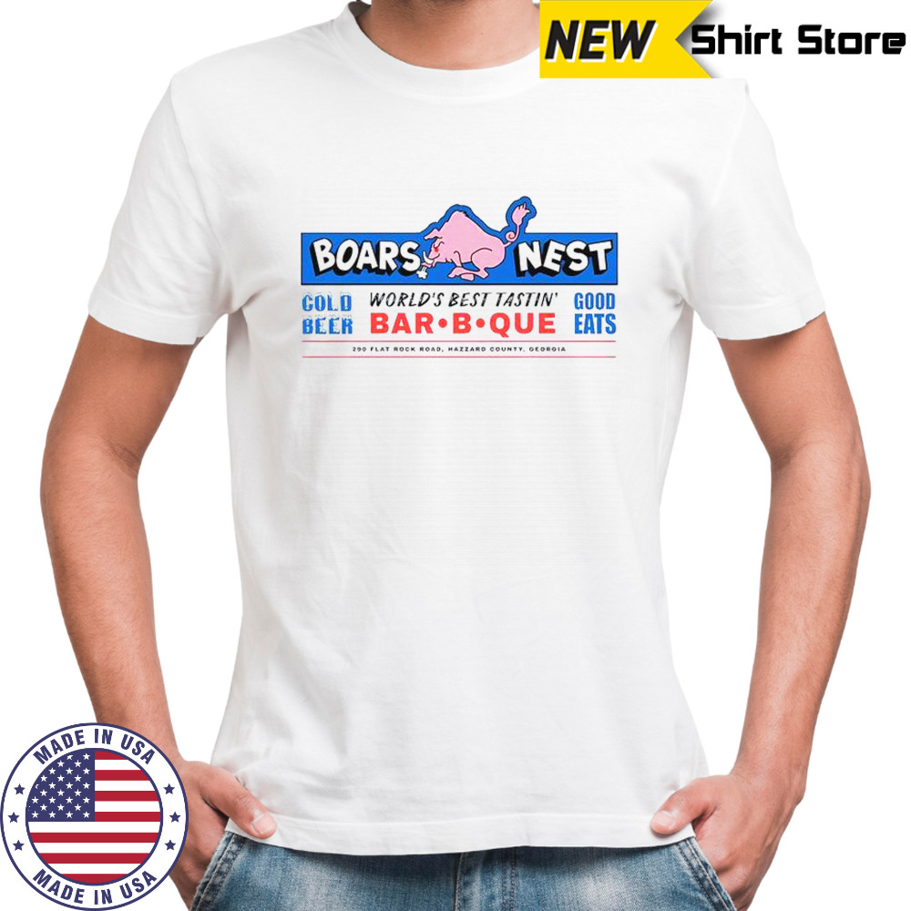 Boars Nest World’s Best Tastin’ Bar B Que T-Shirt