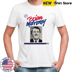 Brian Mulroney poster vintage shirt