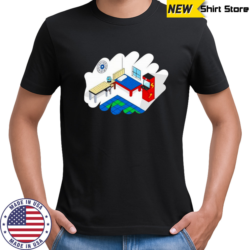 Brick Science Brick Built Room T-Shirt