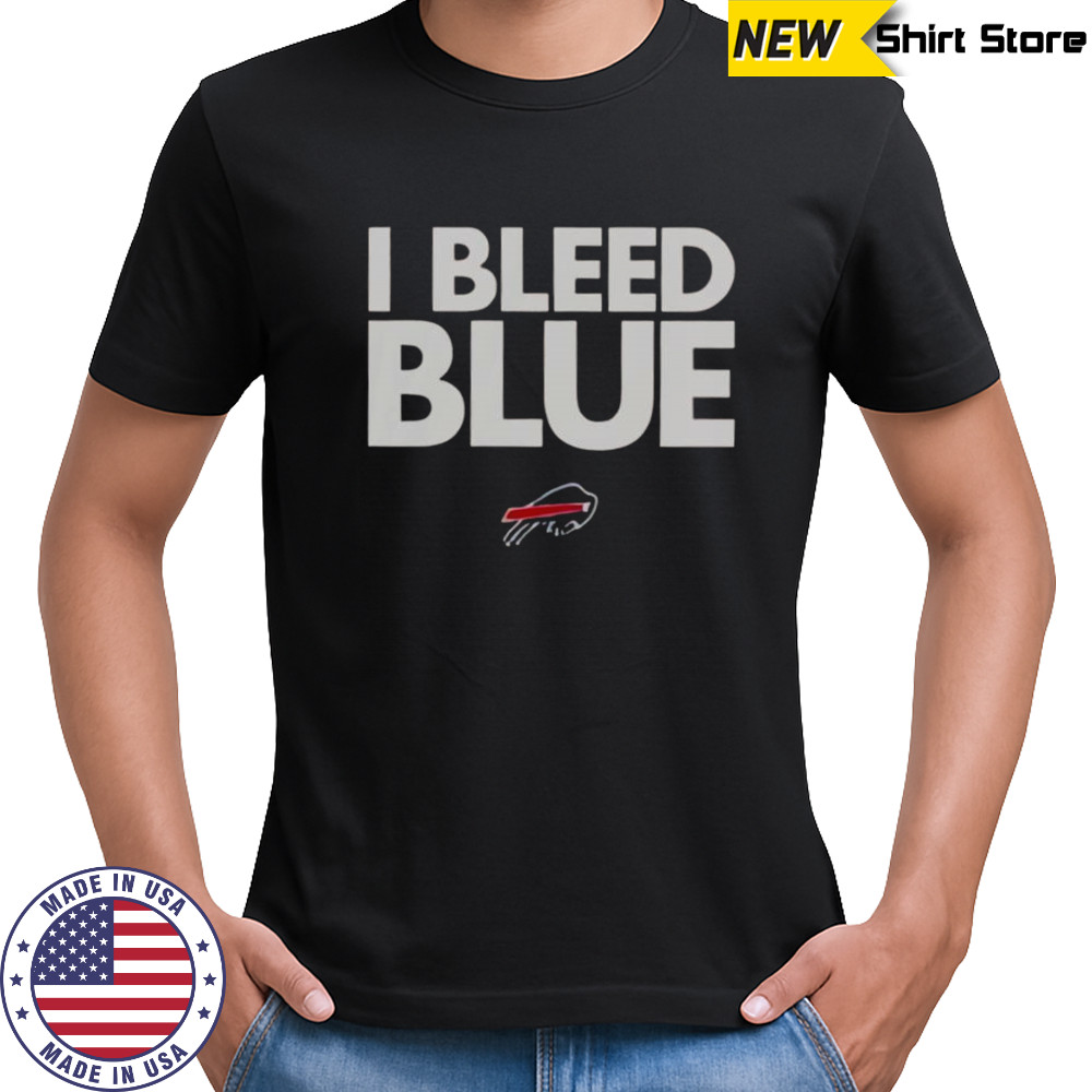Buffalo Bills I Bleed Blue T-Shirt