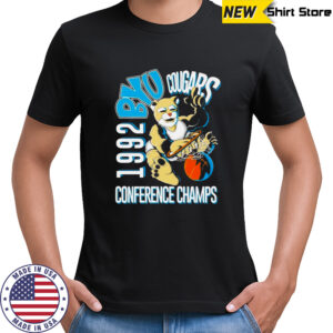 BYU Cougars Conference Champs 1992 Mascot T-shirt