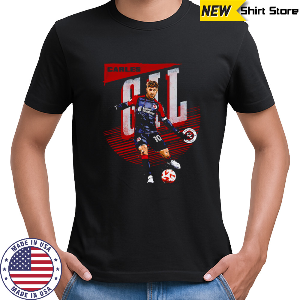 Carles Gil New England Revolution Highlighter classic shirt