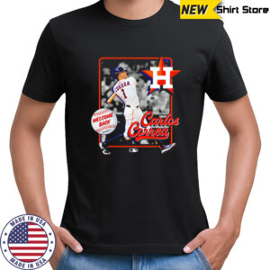 Carlos Correa Houston Astros Welcome Back baseball shirt