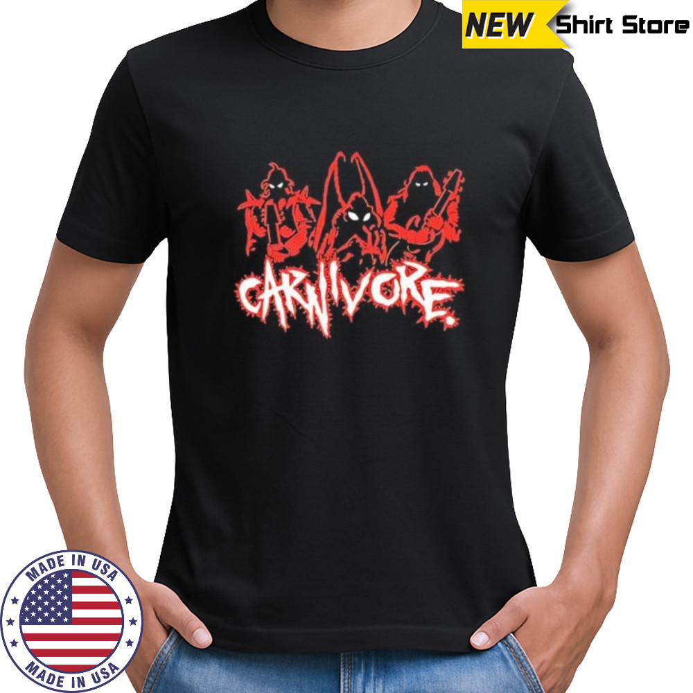 Carnivore let us prey shirt