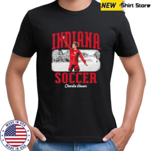 Charlie Heuer Indiana soccer graphic shirt