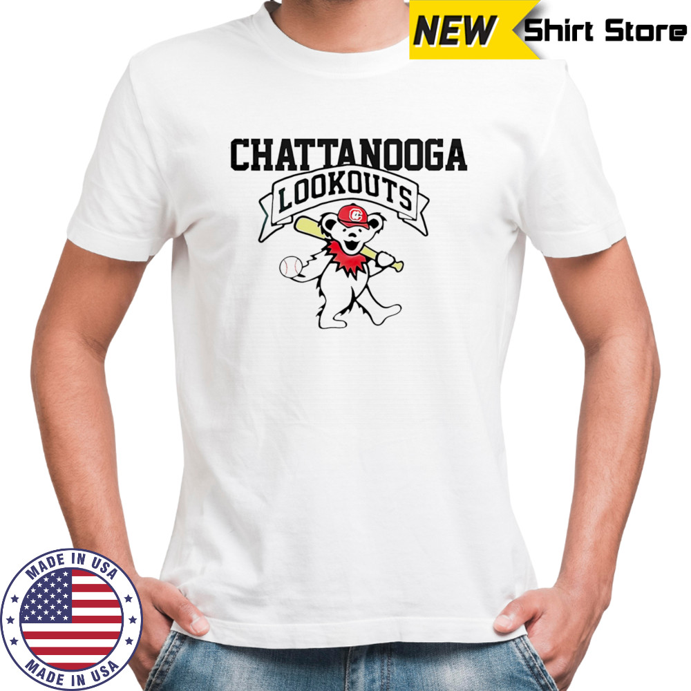 Chattanooga Lookouts x GTF Dead shirt