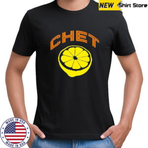 Chet Orange Lemon shirt