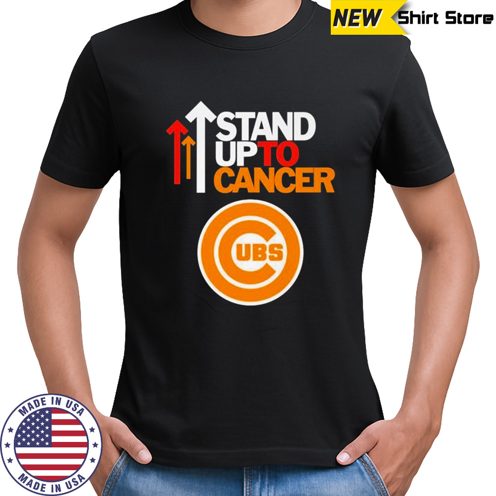 Chicago Cubs Stand Up To Cancer T-shirt