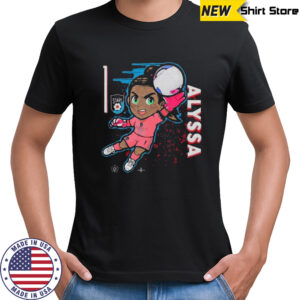 Chicago Stars Alyssa Naeher Caricature T-Shirt