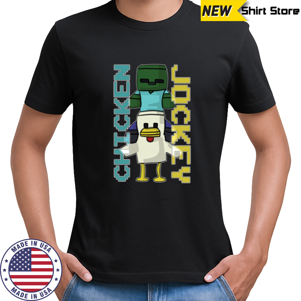 Chicken Jockey - Minecraft T-Shirts