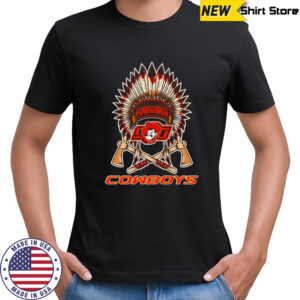 Chief headdress Oklahoma State Cowboys shirt