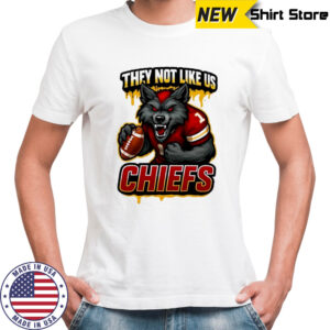 Chiefs Mascot They Not Like Us Football Game Day shirt