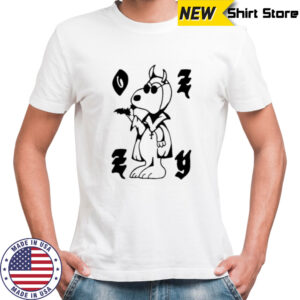 Chinacat Ozzy Snoopy parody shirt