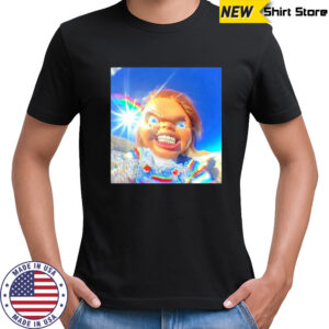 Chucky street style retro graphic Halloween character shirt