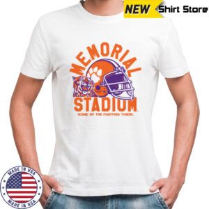 Clemson 55th Anniversary Tiger Paw Football Ringer Shirt