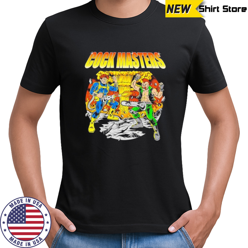 Cock Masters Classic cartoon shirt