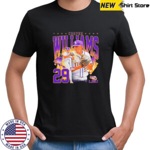 Cooper Williams LSU Tigers NCAA collage shirt
