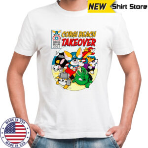 Corgi Avengers Corgi Beach Takeover shirt