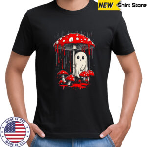 Cottagecore Mushroom Halloween Ghost Mushroom Spooky Season shirt
