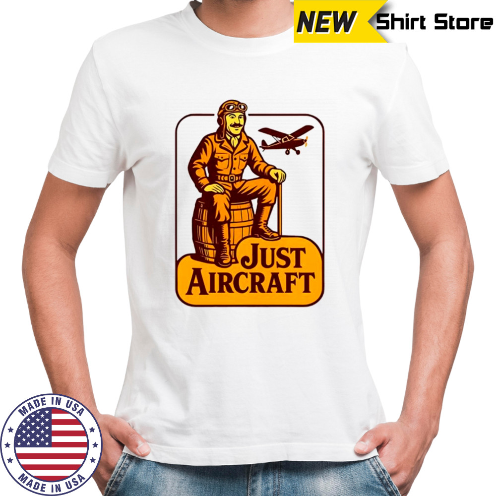 Cracker Barrel Just Aircraft máy bay shirt