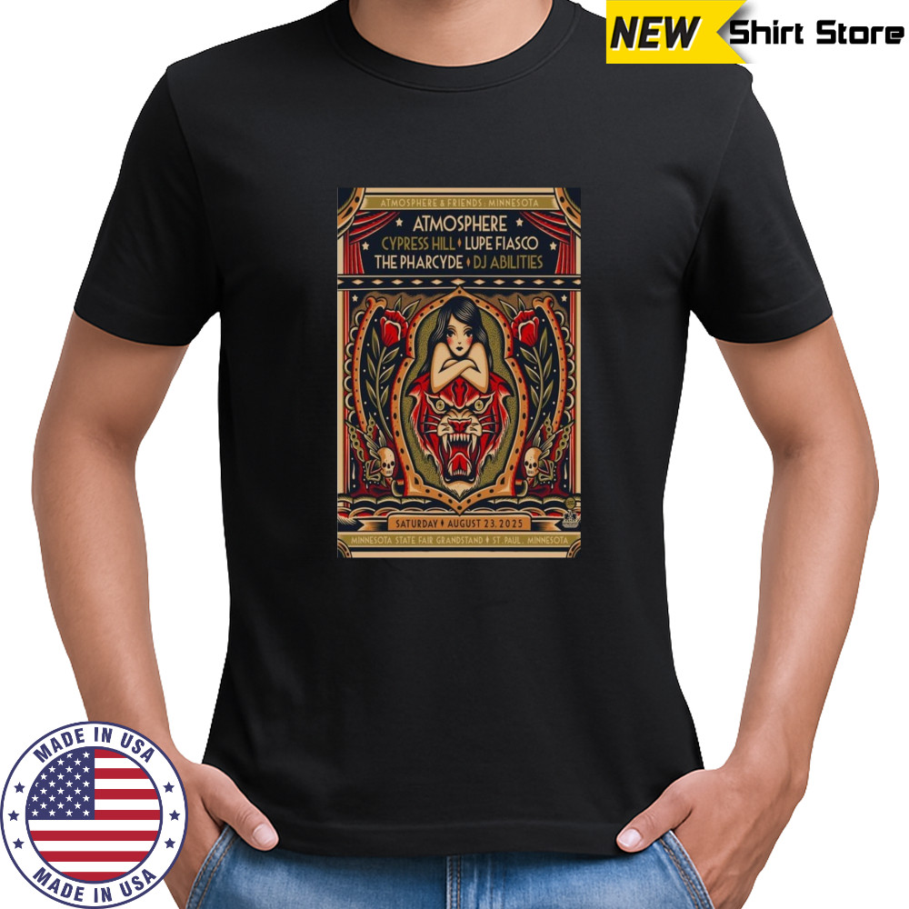 Dadmosphere Aug 23 2025 MINNESOTA Poster T-Shirt