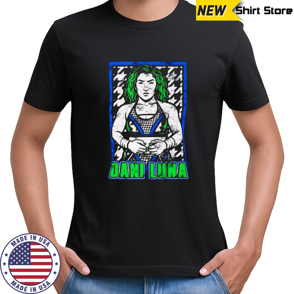 Dani Luna Dogstooth retro shirt