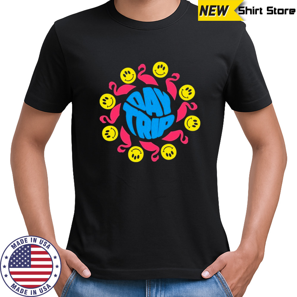 Day Trip Welcome Smiley T-shirt
