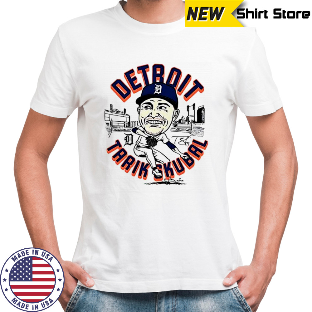 Detroit Tarik Skubal cartoon shirt