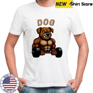 Dog Gym Weightlifting shirt