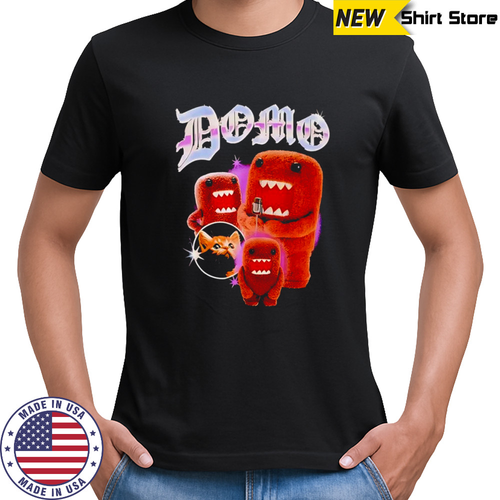Domo kitten graphic shirt
