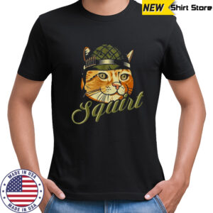 Donut Operator Squirt Cat T-shirt