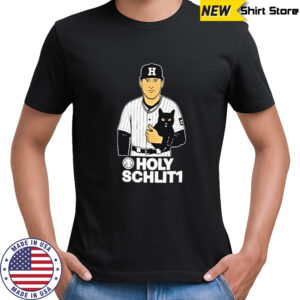 Drew Schlittler holy Schlit1 baseball cat shirt