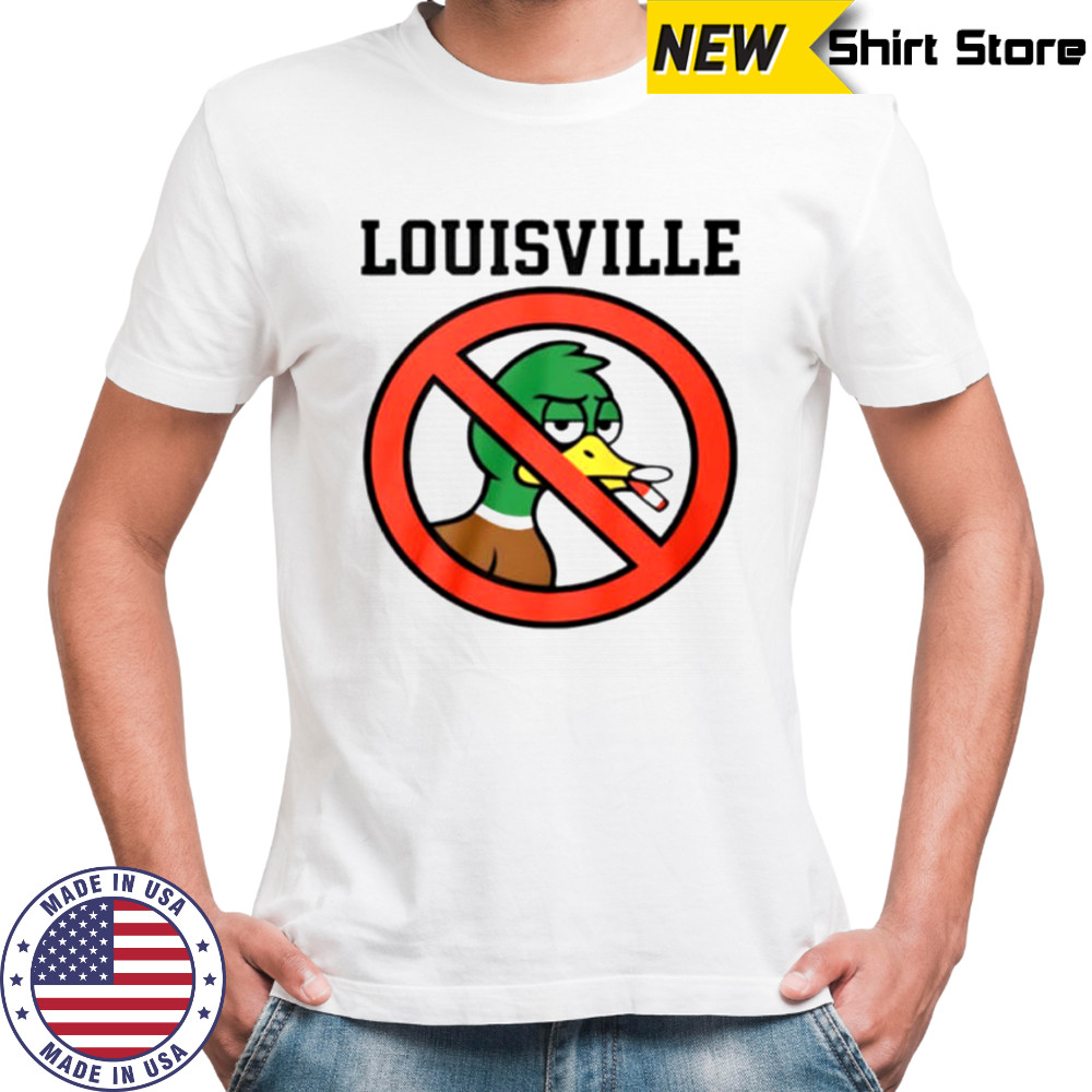 Duck Louisville no smoking shirt