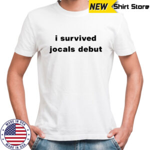 Dylan I Survived Jocals Debut T-Shirt