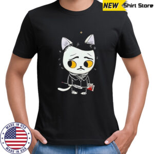 Edgar Allan Poe Cat T-Shirt