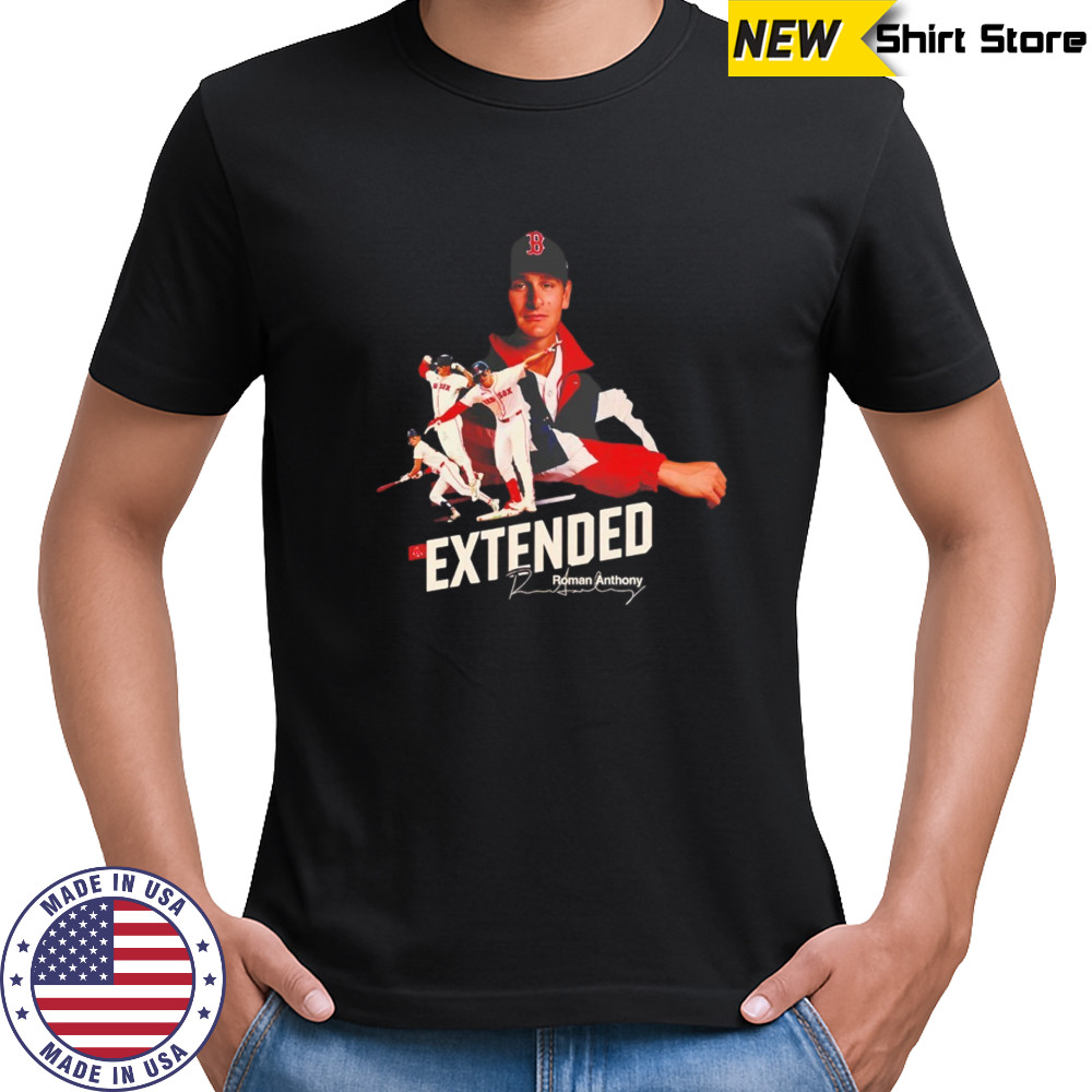 Extended Roman Anthony Boston Red Sox signature shirt