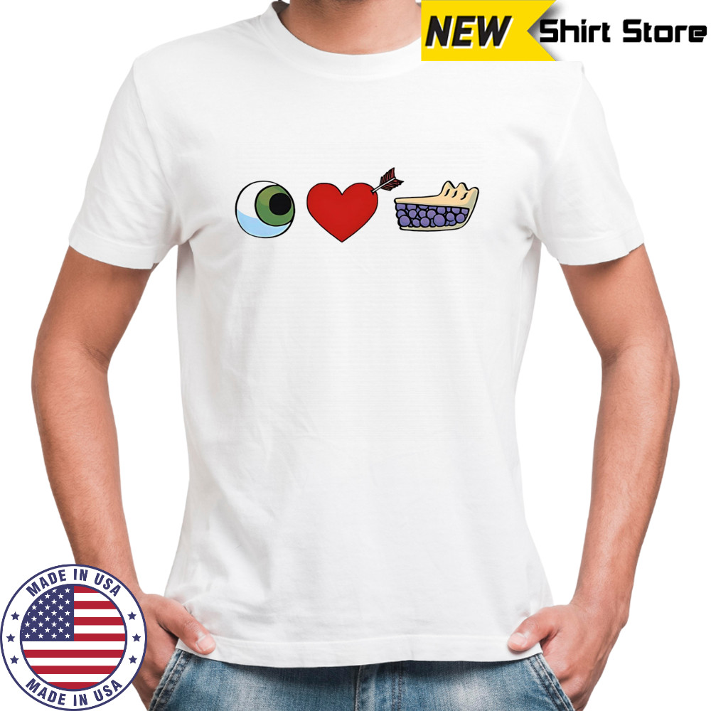 Eye Heart Pie Bizarro shirt