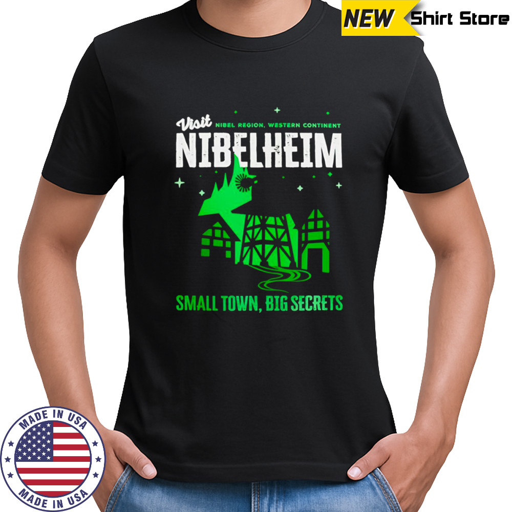 Final Fantasy VII Rebirth visit Nibelheim shirt