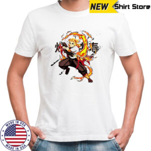 Flame Hashira Kyojuro Rengoku shirt