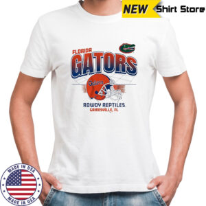 Florida Gators football helmet grid shirt