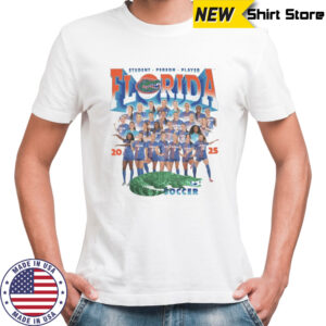Florida Gators women’s soccer 2025 student person players shirt