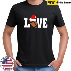 Football love Christmas holiday shirt
