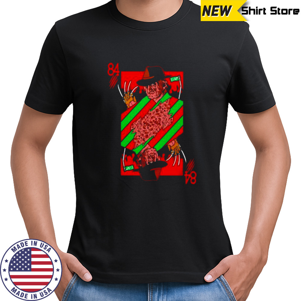 Freddy 84 horror halloween shirt